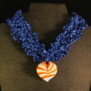 Murano Heart Choker